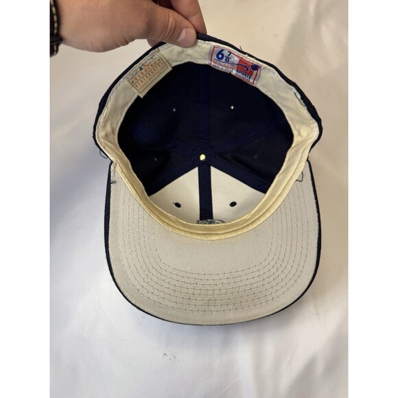 VTG 90s Seattle Mariners Sports Specialties MLB Fitted Hat 6 7/8 Wool Polyester - Picture 3 of 5